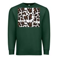 Sports Green cowhide pattern Premium Sweatshirt - RanaPortraitStore