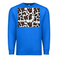 True Royal cowhide pattern Premium Sweatshirt - RanaPortraitStore