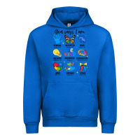 Cobalt god says i am autism Urban Hoodie - JahusDesignShop