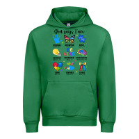Emerald god says i am autism Urban Hoodie - JahusDesignShop