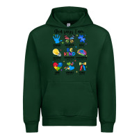 Forest Green god says i am autism Urban Hoodie - JahusDesignShop