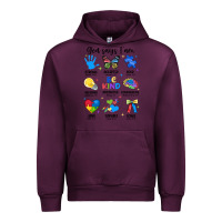 Mauve Wine god says i am autism Urban Hoodie - JahusDesignShop