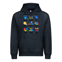Navy god says i am autism Urban Hoodie - JahusDesignShop
