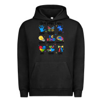 Pigment Black god says i am autism Urban Hoodie - JahusDesignShop