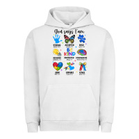 Pigment Lunar Rock god says i am autism Urban Hoodie - JahusDesignShop