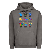 Pigment Tornado god says i am autism Urban Hoodie - JahusDesignShop