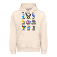 Sandshell god says i am autism Urban Hoodie - JahusDesignShop