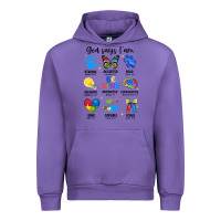 God Says I Am Autism Urban Hoodie | Teevron