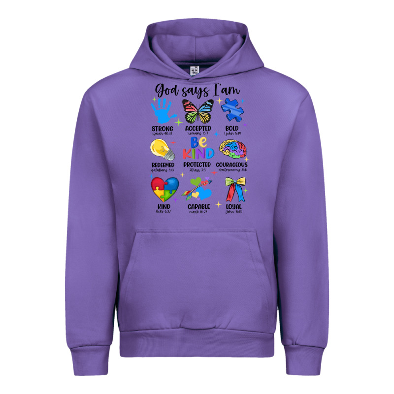 God Says I Am Autism Urban Hoodie by JahusDesignShop | Teevron