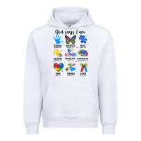 White god says i am autism Urban Hoodie - JahusDesignShop