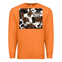 Carrot cowhide and leopard pattern Premium Sweatshirt - RanaPortraitStore