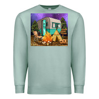 Seafoam camping Premium Sweatshirt - RanaPortraitStore