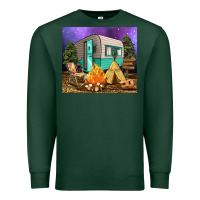 Sports Green camping Premium Sweatshirt - RanaPortraitStore