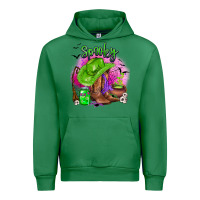 Emerald spooky cowgirl  halloween Urban Hoodie - AdoDesignShop