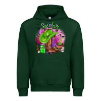 Forest Green spooky cowgirl  halloween Urban Hoodie - AdoDesignShop