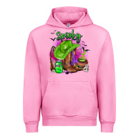 Fuchsia Pink spooky cowgirl  halloween Urban Hoodie - AdoDesignShop