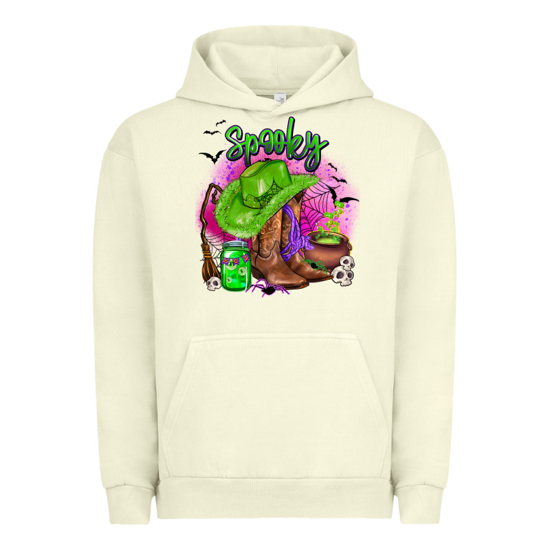 Spooky Cowgirl  Halloween Urban Hoodie by AdoDesignShop | Teevron