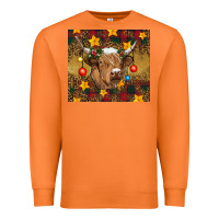 Carrot Christmas cow Premium Sweatshirt - RanaPortraitStore