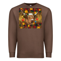 Chestnut Christmas cow Premium Sweatshirt - RanaPortraitStore