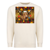 Sandshell Christmas cow Premium Sweatshirt - RanaPortraitStore