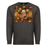 Smoke Christmas cow Premium Sweatshirt - RanaPortraitStore