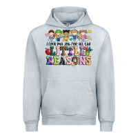Heather Grey i love my job for all the little reasons Urban Hoodie - JahusDesignShop