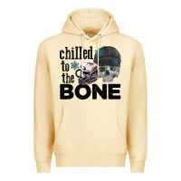 Pina Colada Chilled to the bone skull winter Premium Hoodie - FaDigitalArtStudio