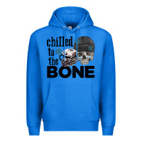 True Royal Chilled to the bone skull winter Premium Hoodie - FaDigitalArtStudio