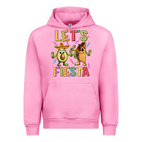 Fuchsia Pink let's fiesta taco Urban Hoodie - JahusDesignShop