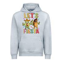 Heather Grey let's fiesta taco Urban Hoodie - JahusDesignShop