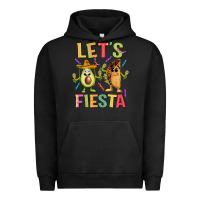 Pigment Black let's fiesta taco Urban Hoodie - JahusDesignShop