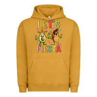 Pigment Peanut Butter let's fiesta taco Urban Hoodie - JahusDesignShop