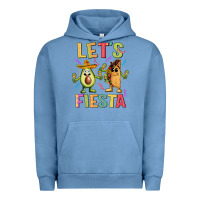 Pigment Pebble Blue let's fiesta taco Urban Hoodie - JahusDesignShop