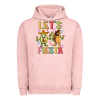 Pigment Salmon let's fiesta taco Urban Hoodie - JahusDesignShop
