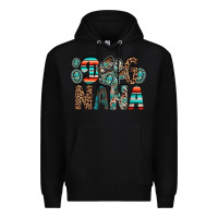 Black dog nana Premium Hoodie - RacoonDesign