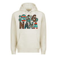 Oatmeal Heather dog nana Premium Hoodie - RacoonDesign