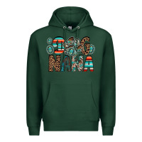 Sports Green dog nana Premium Hoodie - RacoonDesign