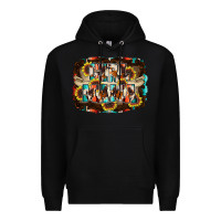 Black girl mama Premium Hoodie - RacoonDesign