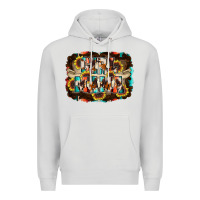 Dove Grey girl mama Premium Hoodie - RacoonDesign