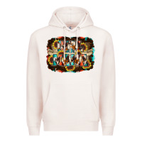 Pale Pink girl mama Premium Hoodie - RacoonDesign