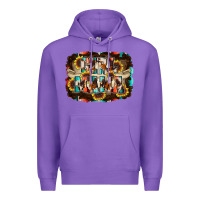 Purple girl mama Premium Hoodie - RacoonDesign