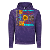 Cloud Purple sunflower sunshine Vintage Hoodie - AdoDesignShop