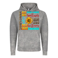Cloud Rock sunflower sunshine Vintage Hoodie - AdoDesignShop