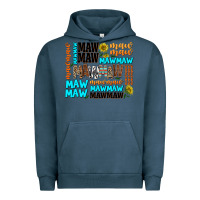 Pigment Midnight Navy maw maw Urban Hoodie - AdoDesignShop