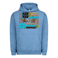 Pigment Pebble Blue maw maw Urban Hoodie - AdoDesignShop