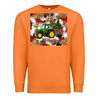 Carrot christmas farm tractor Premium Sweatshirt - RanaPortraitStore