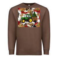 Chestnut christmas farm tractor Premium Sweatshirt - RanaPortraitStore