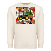 Sandshell christmas farm tractor Premium Sweatshirt - RanaPortraitStore