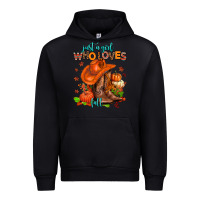 Black jusr a girl who loves fall  cowgirl Urban Hoodie - AdoDesignShop