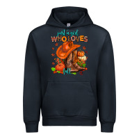 Navy jusr a girl who loves fall  cowgirl Urban Hoodie - AdoDesignShop